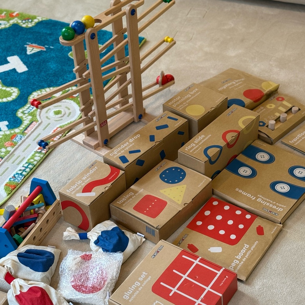 Montessori toys (set)